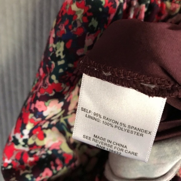 MODCLOTH floral faux wrap midi dress mimi romantic mod cloth medium flirty girly - Picture 12 of 16